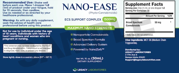 Nano-Ease-Supplement-Facts